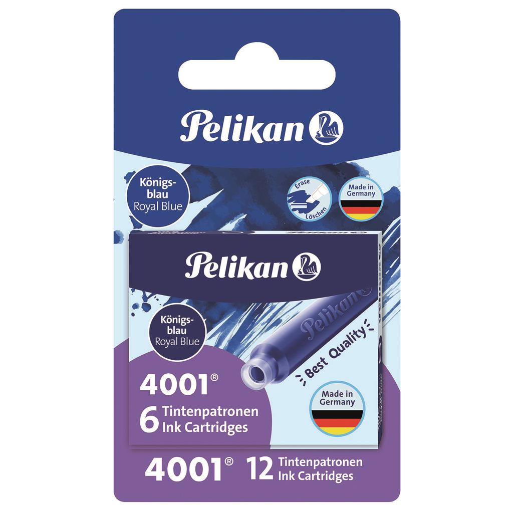 Pelikan Tintenpatrone TP/6 blau, Blister