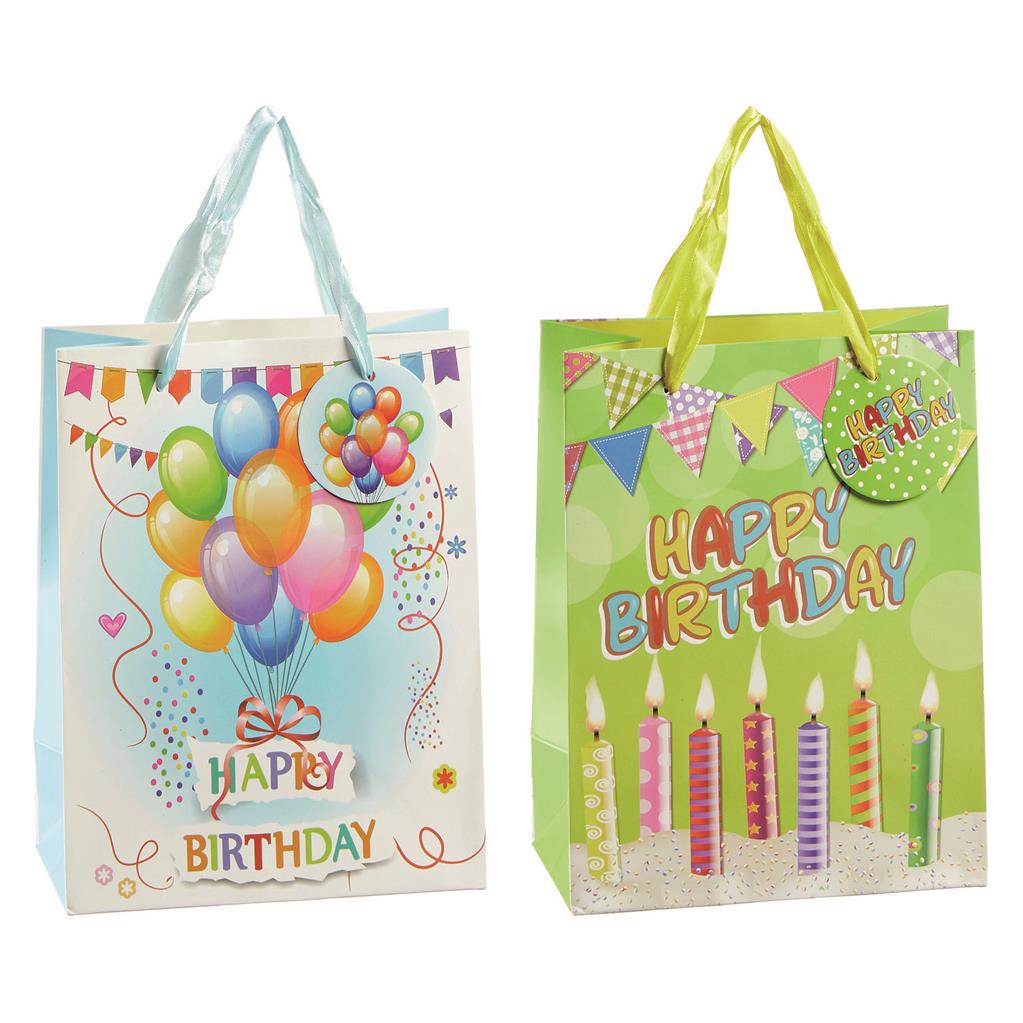 Geschenktasche "Birthday" mittel