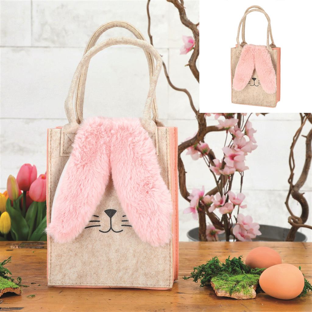 Filztasche Hase, 20cm