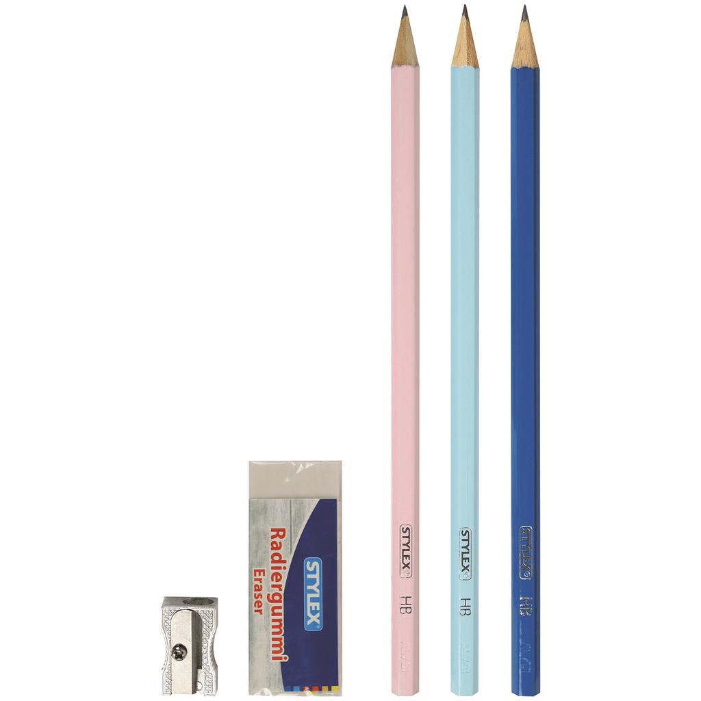 Bleistiftset 4-teilig