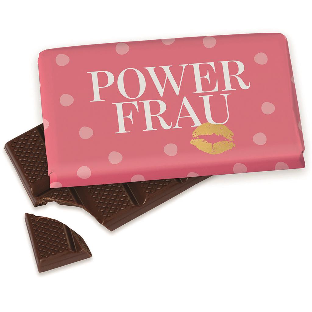 Schokolade 40g Powerfrau