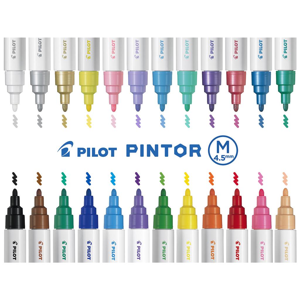 Pilot Pintor Marker Medium silber
