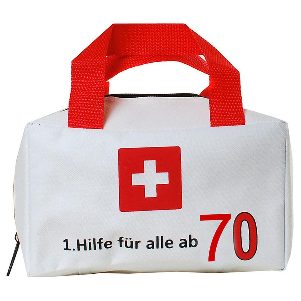 Tasche "1. Hilfe für alle ab 70", Kunststoff
