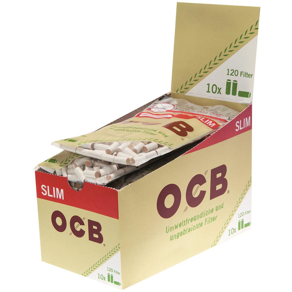 OCB Organic slim Filter 6mm, 120 Stück