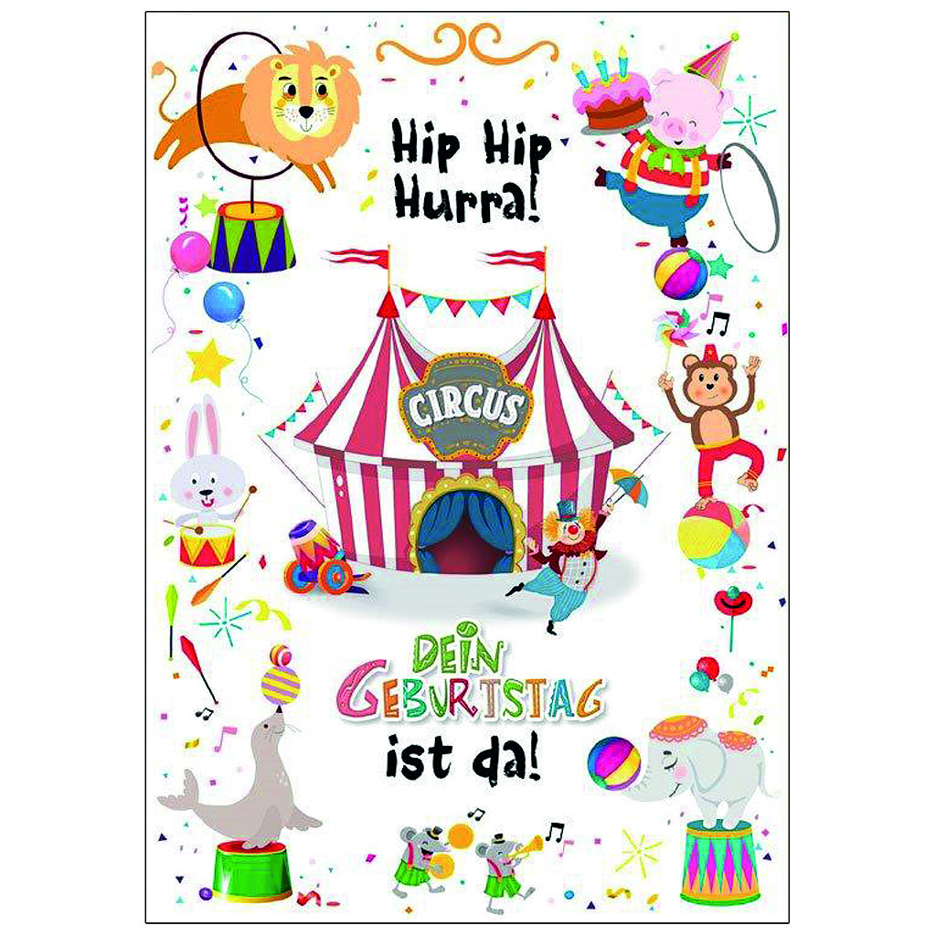 Bil. Kindergeburtstag Circus