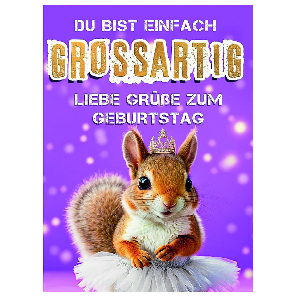 Bil. Geburtstag Großartig