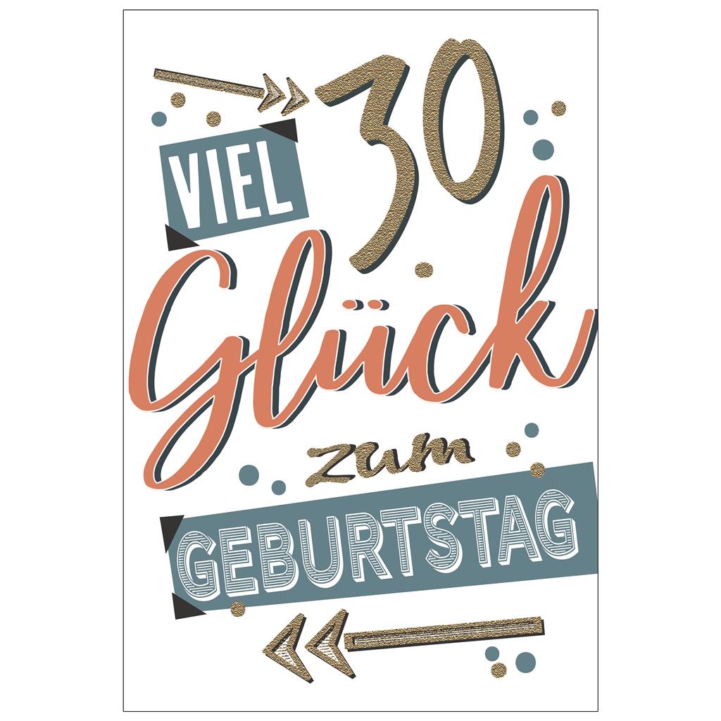 Bil. Geburtstag 30 Viel Glück