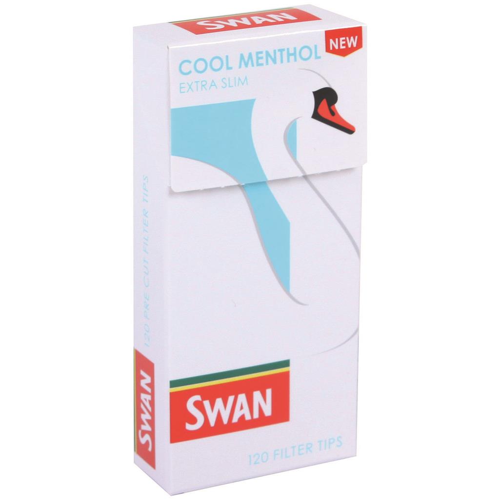 SWAN Filtertips extra Slim Menthol, 120 Stück