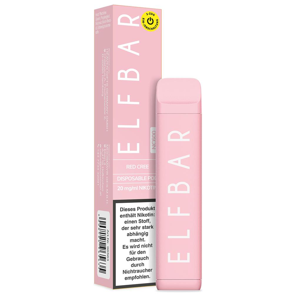 ELFBAR E-Zigarette STRAW BEAR YGHRT