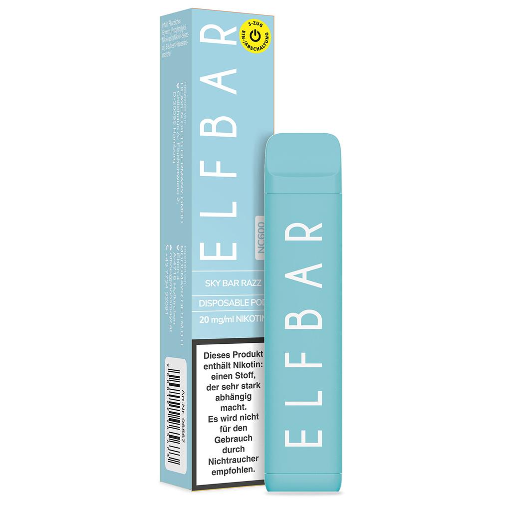 ELFBAR E-Zigarette Sky Bar Razz