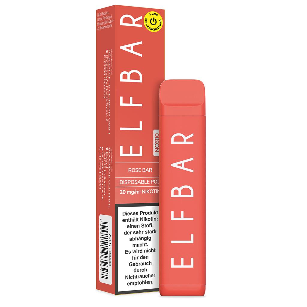 ELFBAR E-Zigarette RASP Bear