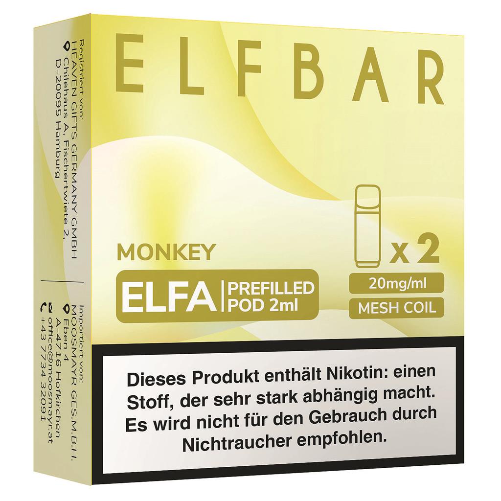 ELFA Pods Monkey, 20mg 2er