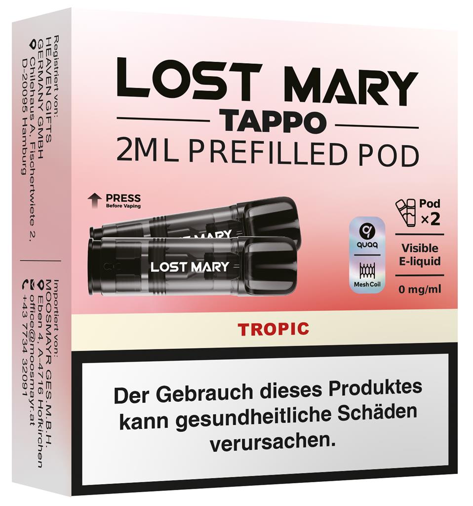 Lost Mary Tappo Pods 2er - "Tropic" NF 0mg