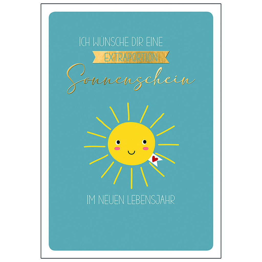 Bil. Geburtstag Sonne