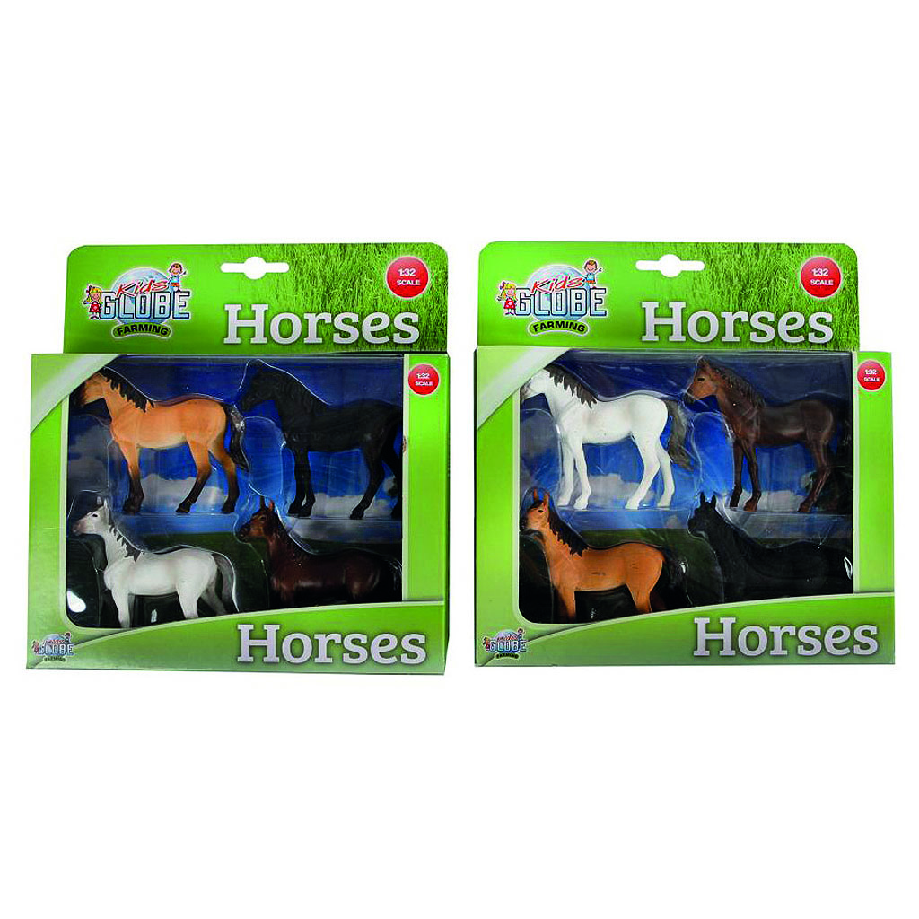 Pferde in Geschenkset 4-teilig