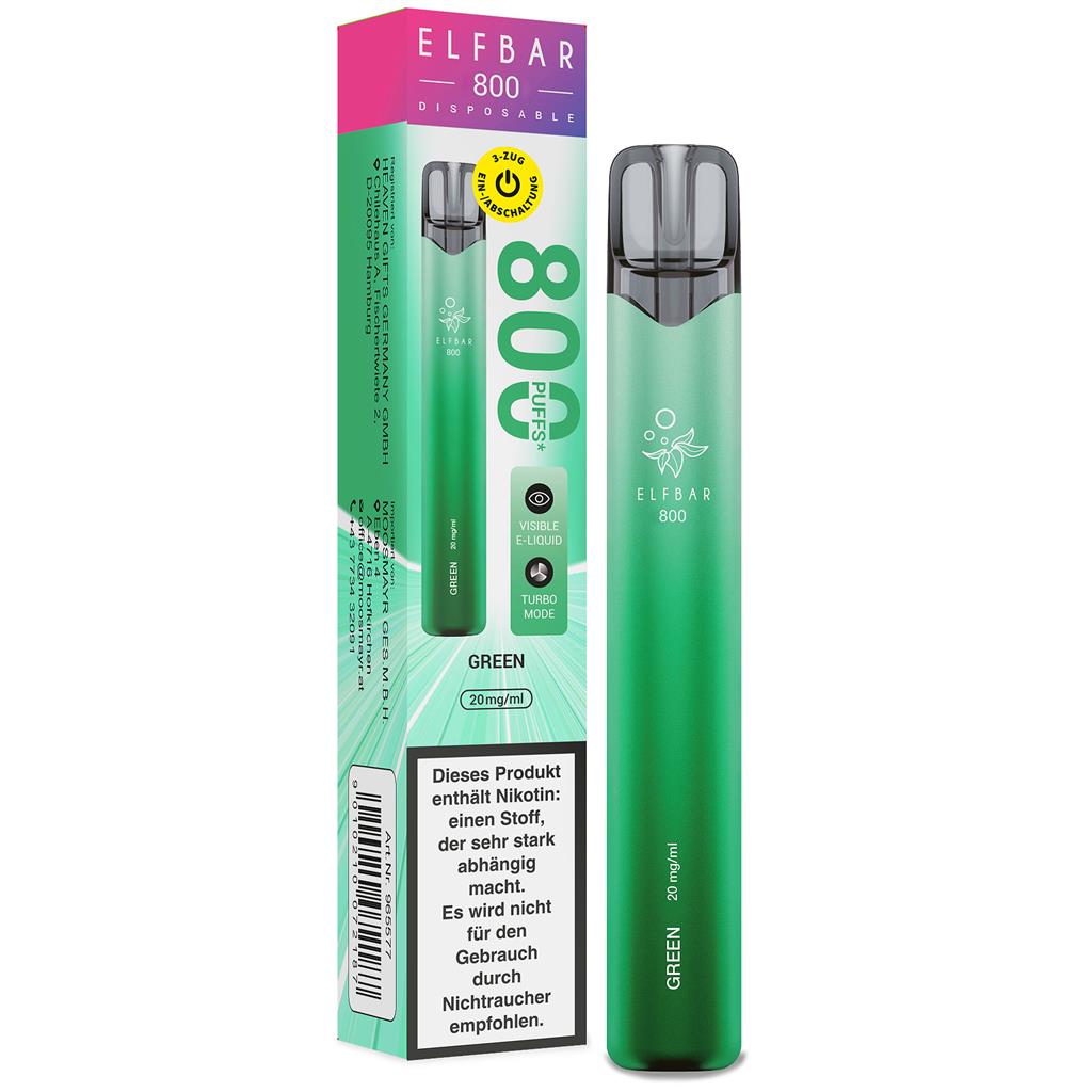 ELFBAR 800 Green 20mg