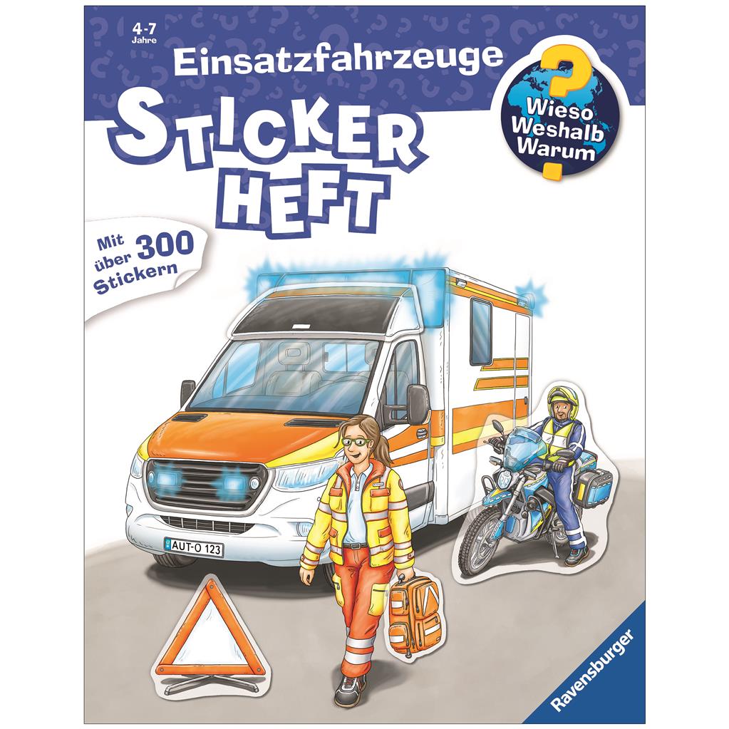 Rav. WWW Stickerheft: Einsatzfahrzeuge