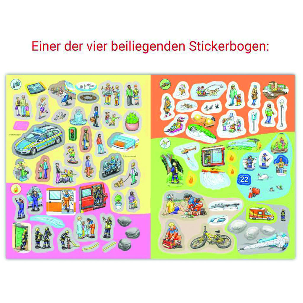 Rav. WWW Stickerheft: Einsatzfahrzeuge