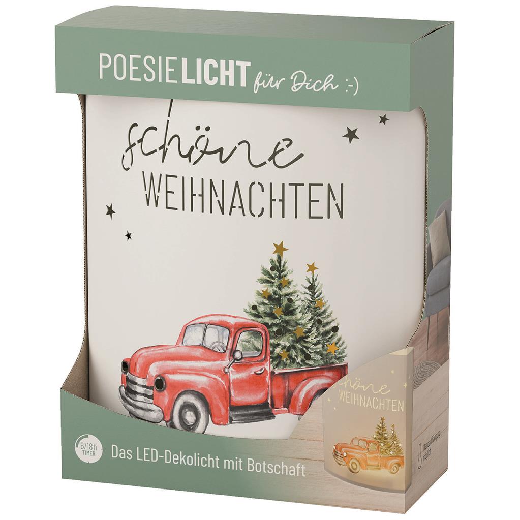 Poesielicht Set 4x2 Love Xmas