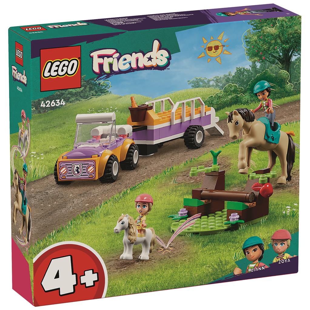 LEGO 42634 Pferde- und Ponyanhänger
