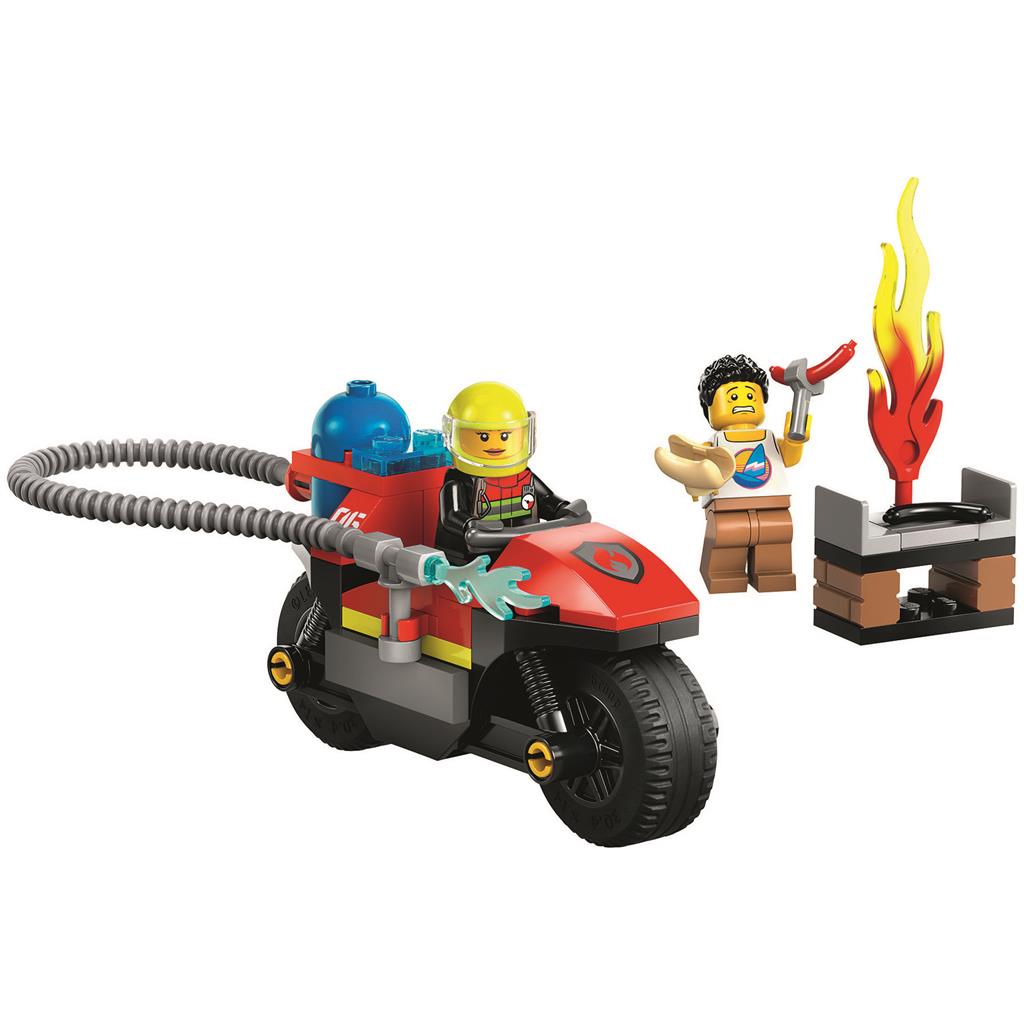 LEGO 60410 Feuerwehrmotorrad