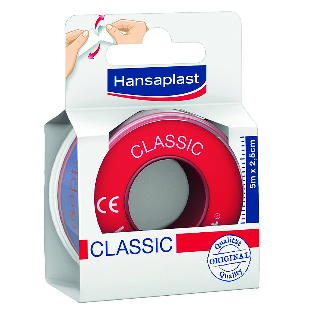 Hansaplast Fixierpflaster 5m x 2,5cm