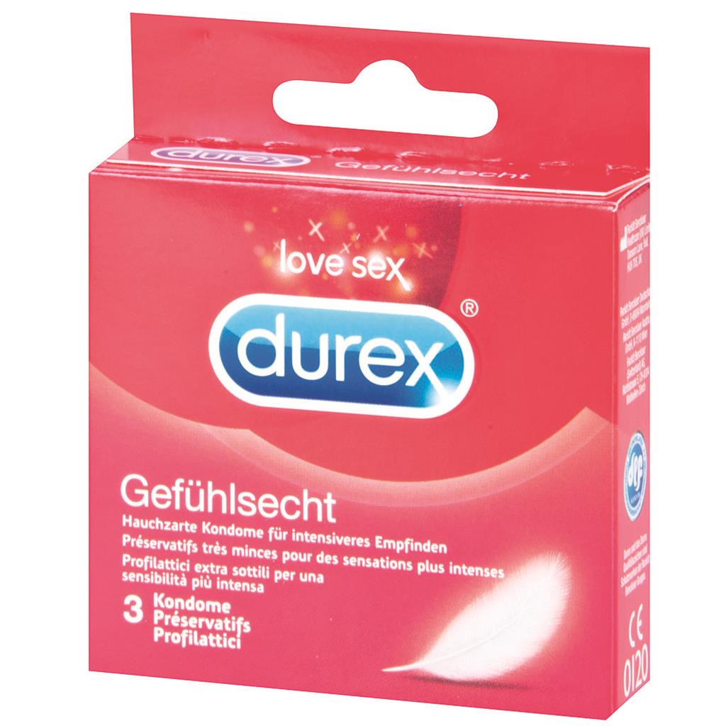 Durex Kondom gefühlsecht, 3er