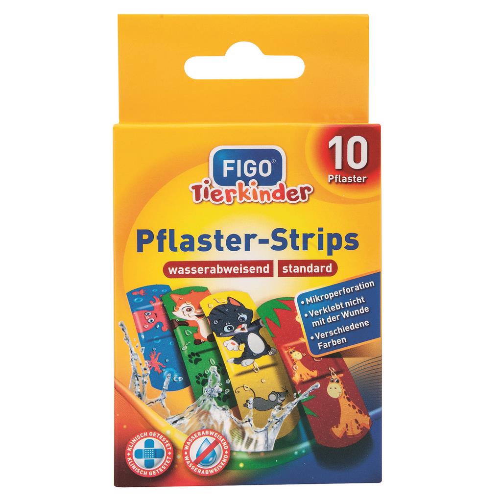 Pflaster-Strips Kinder - Zoo Motive