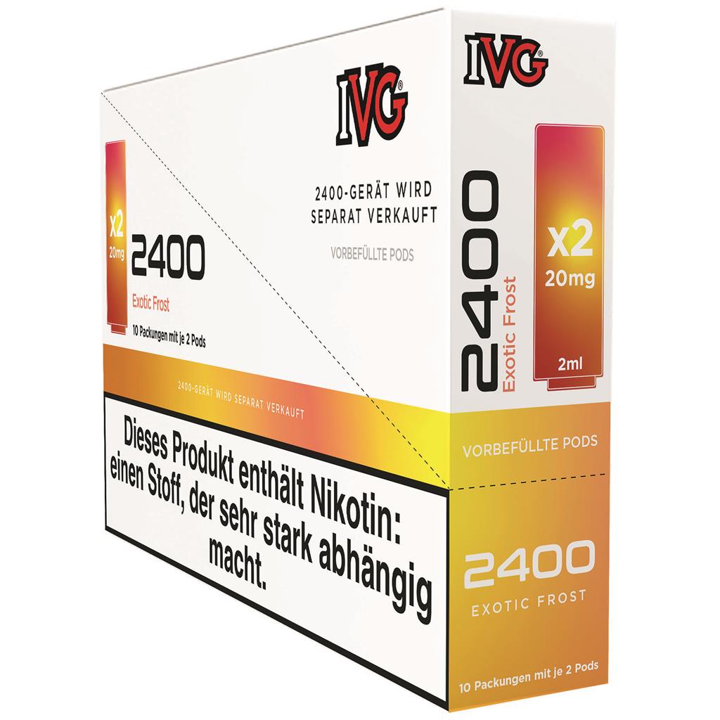 IVG 2400 Pods, 2x2ml - Exotic Frost