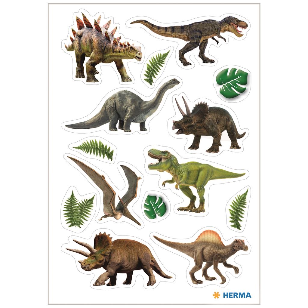 Sticker Dinosaurier, 3 BL