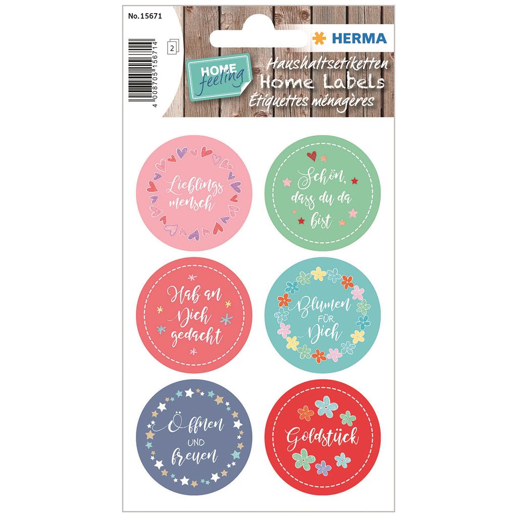 Sticker Home Lieblingsmensch, 2 BL