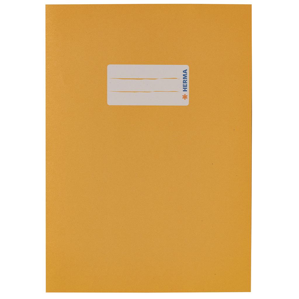 HERMA Heftumschlag A5 Papier, gelb