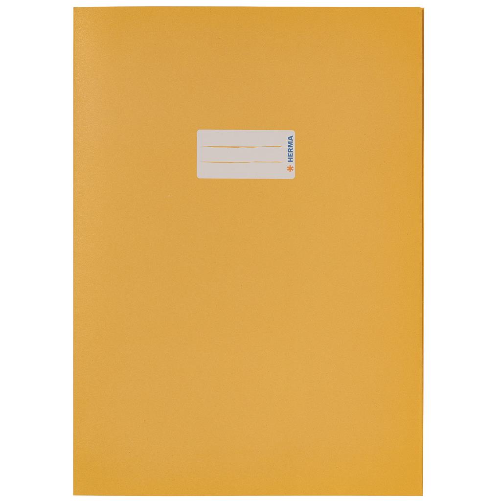 Heftumschlag A4 HERMA Papier, gelb