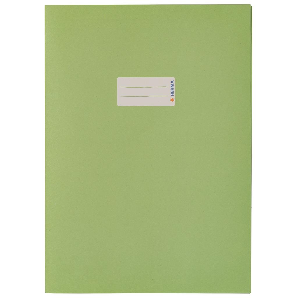 HERMA Heftumschlag A4 Papier, grün