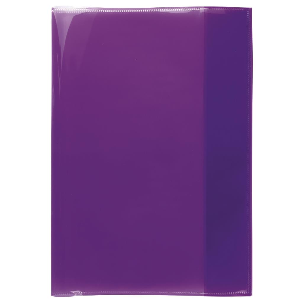 Heftumschlag A4 HERMA+ violett
