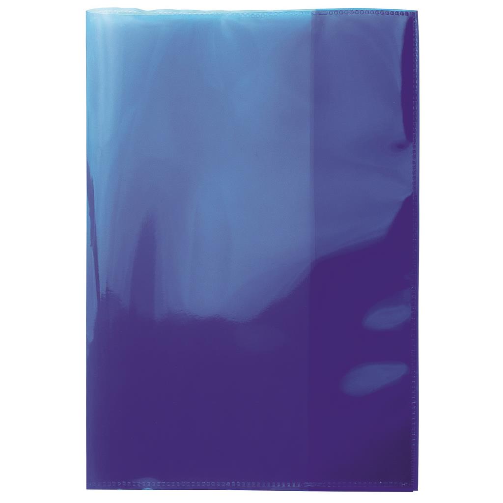 Heftumschlag A5 HERMA+ blau