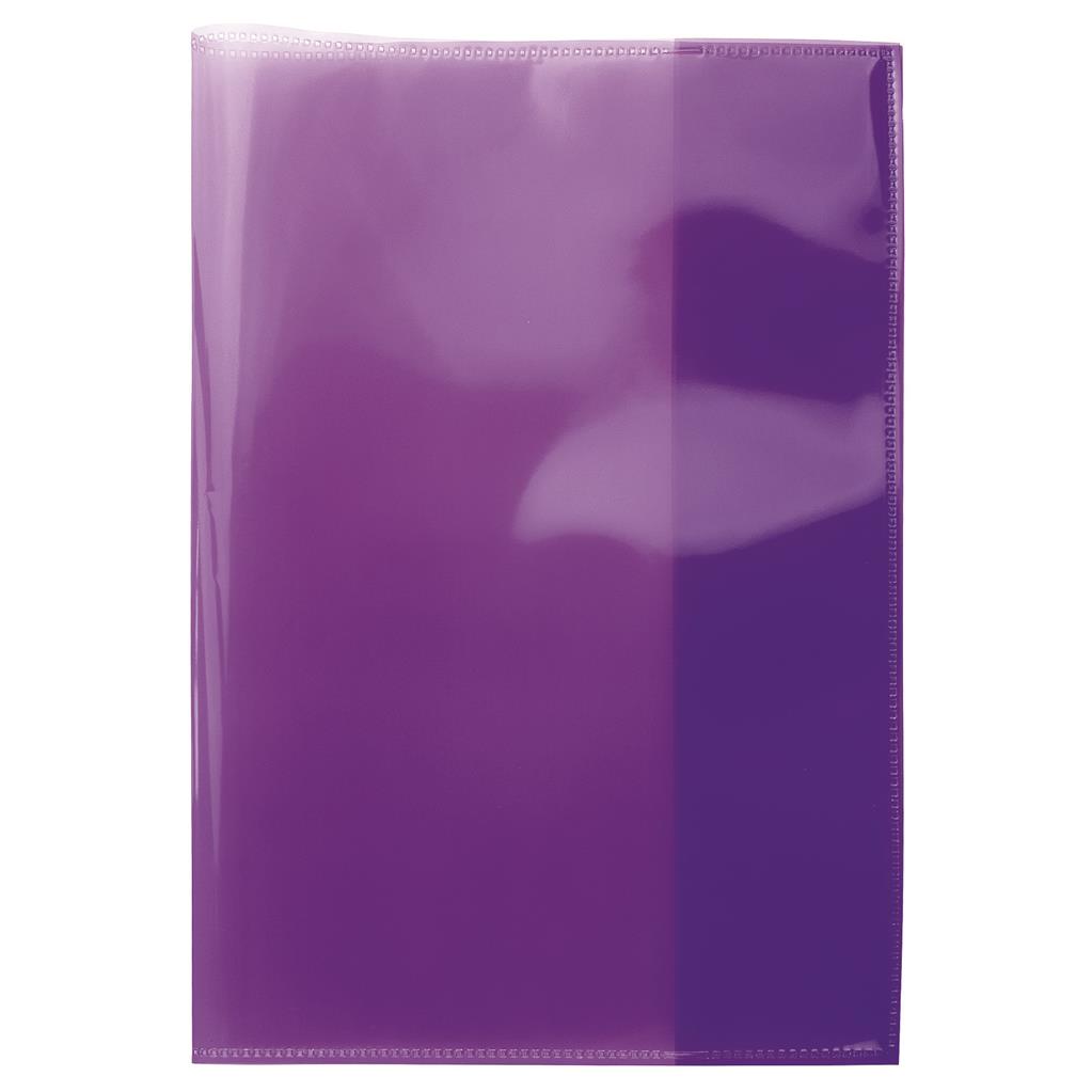 Heftumschlag A5 HERMA+ violett
