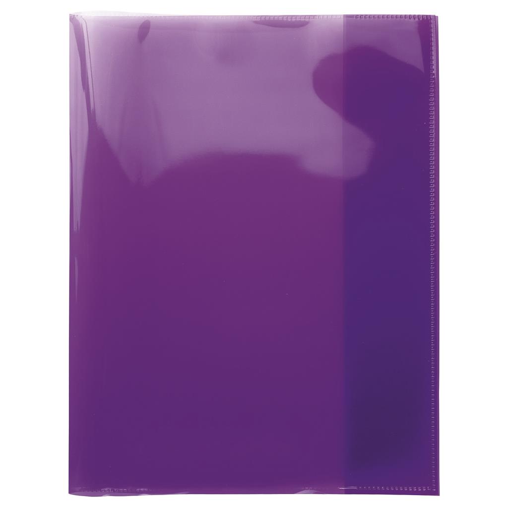Heftumschlag Quart HERMA violett