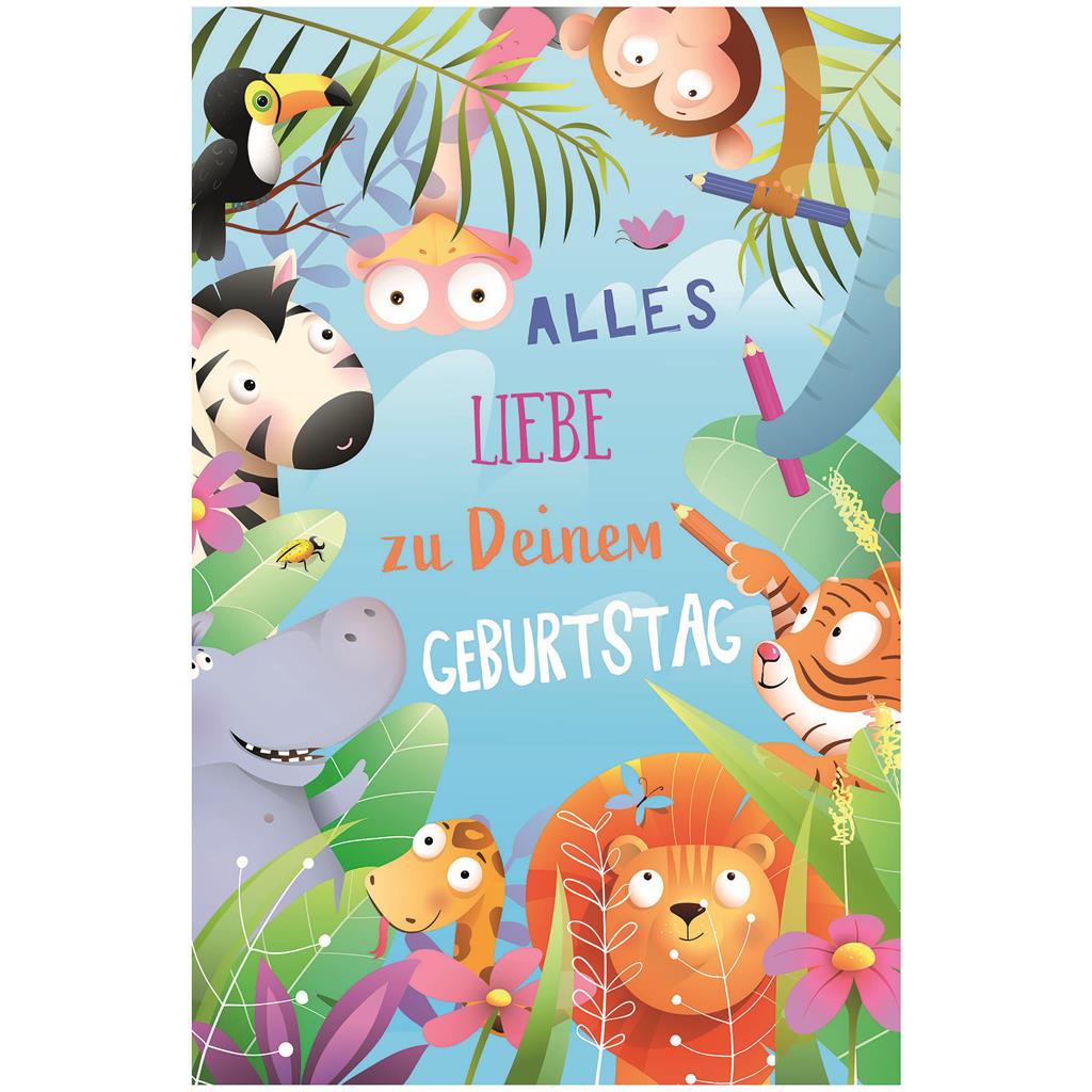 Billettkassette Geburtstag Kinder 100er