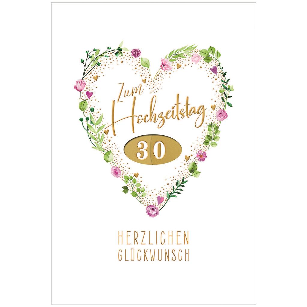 Bil. Hochzeitstag Drehzahl Blätterherz