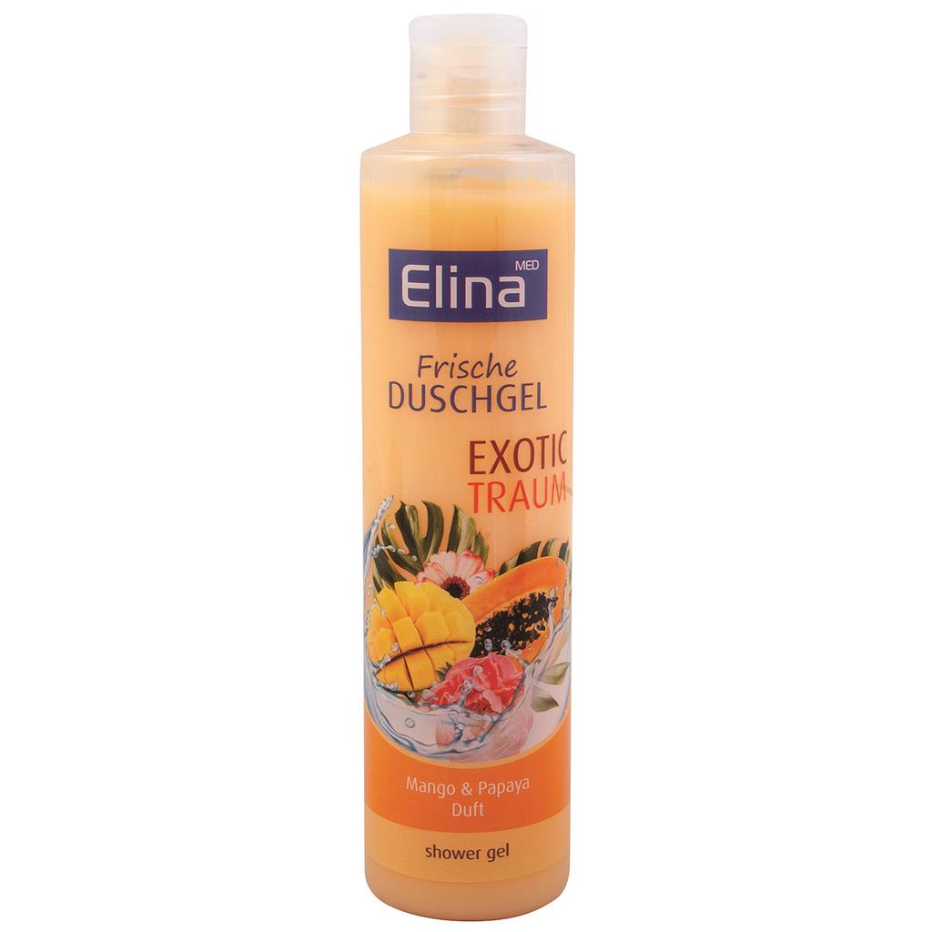 Duschgel ELINA, 300ml Mango + Papaya