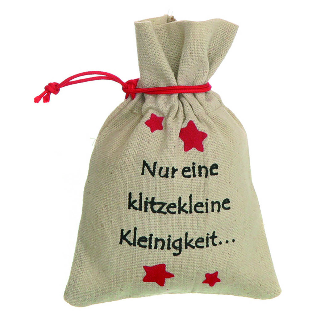 Geschenkbeutel "Kleinigkeit" 15,5cm