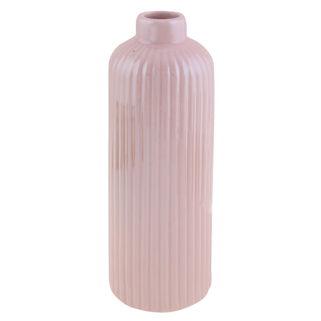 Vase violett/rosa glasiert 23cm