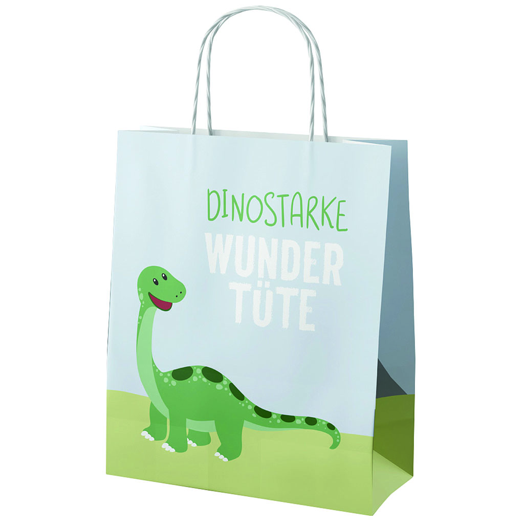 Geschenktüte Dino, 20x9H24