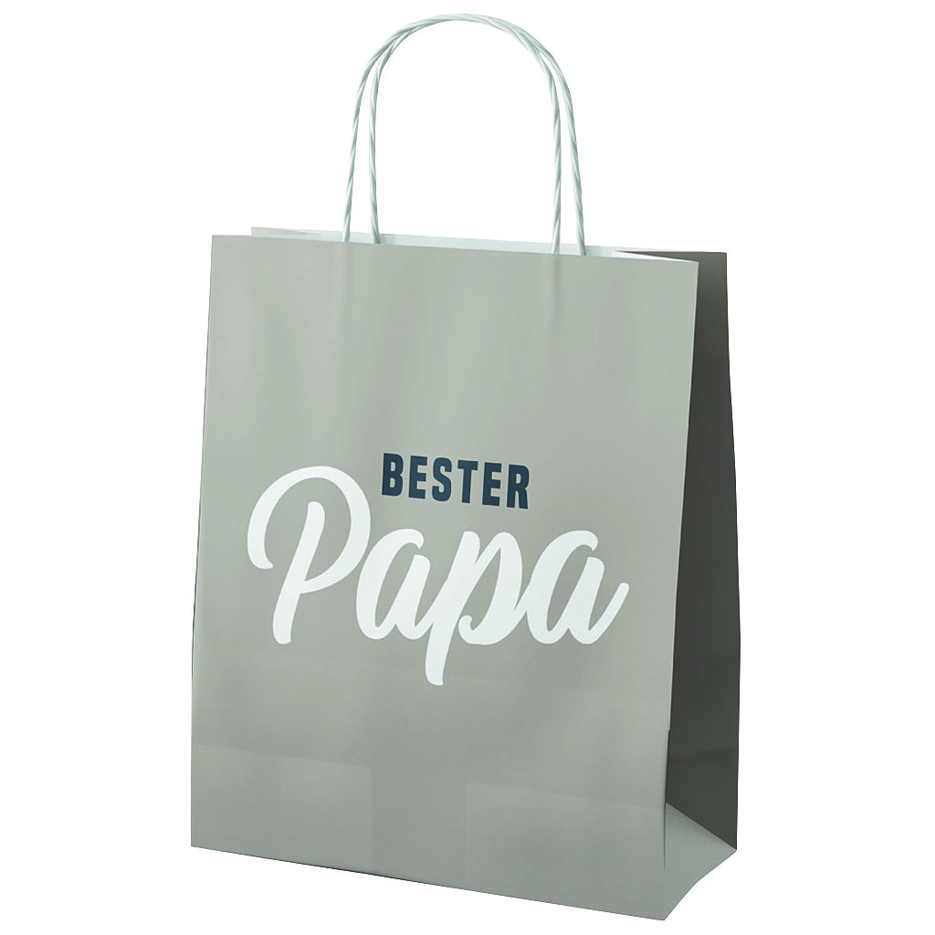 Geschenktüte Bester Papa, 20x9H24