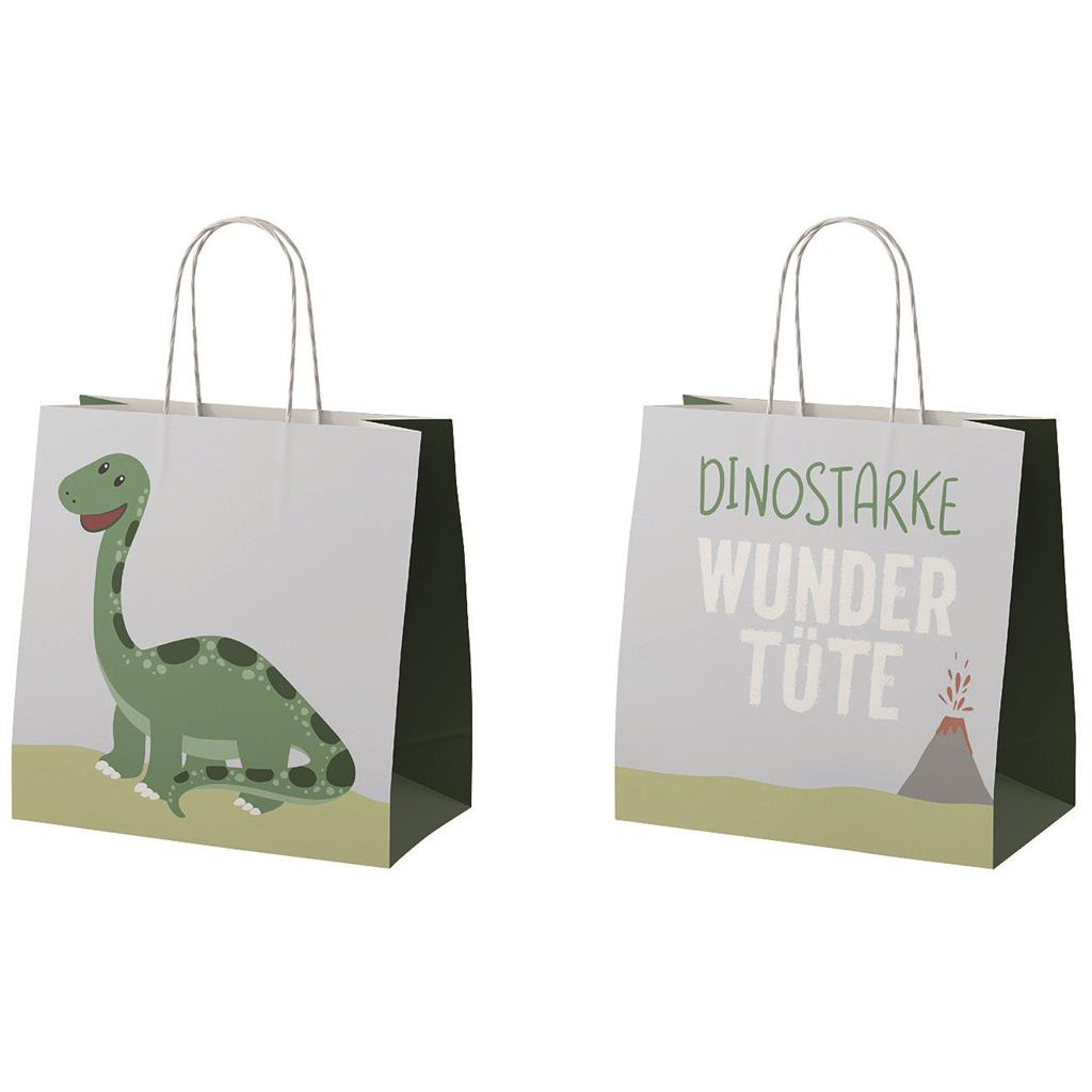 Geschenktüte Dino, 15x8H15