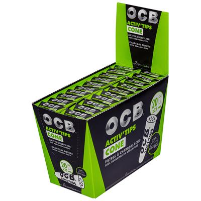 25er OCB Activ Tips Cone Filter 6/8mm