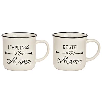 Tasse "Lieblings Mama und Beste Mama", 345ml