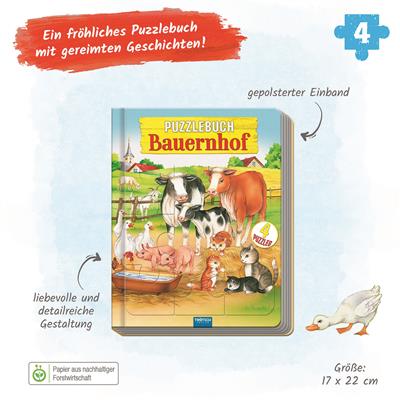 Puzzlebuch "Bauernhof"
