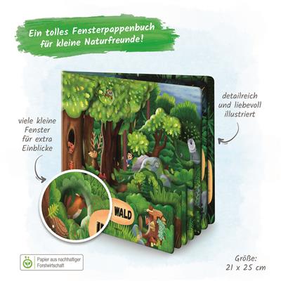 Fensterbuch "Im Wald"